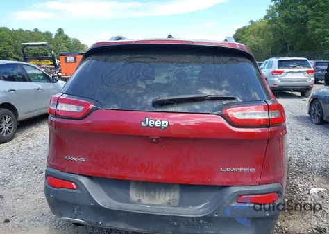 2016 Jeep Cherokee Limited z USA, uszkodzony, nr VIN 1C4PJMDB4GW178385